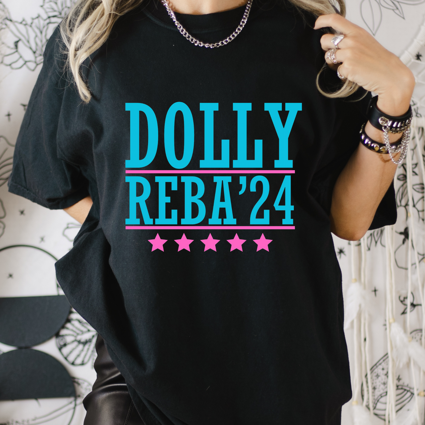 Dolly Reba 24 Full Color DTF Transfer