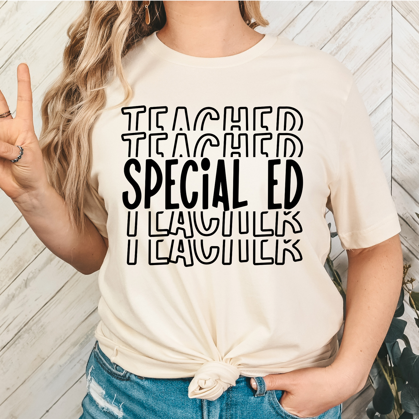 Special Ed Teacher Full Color DTF Transfer