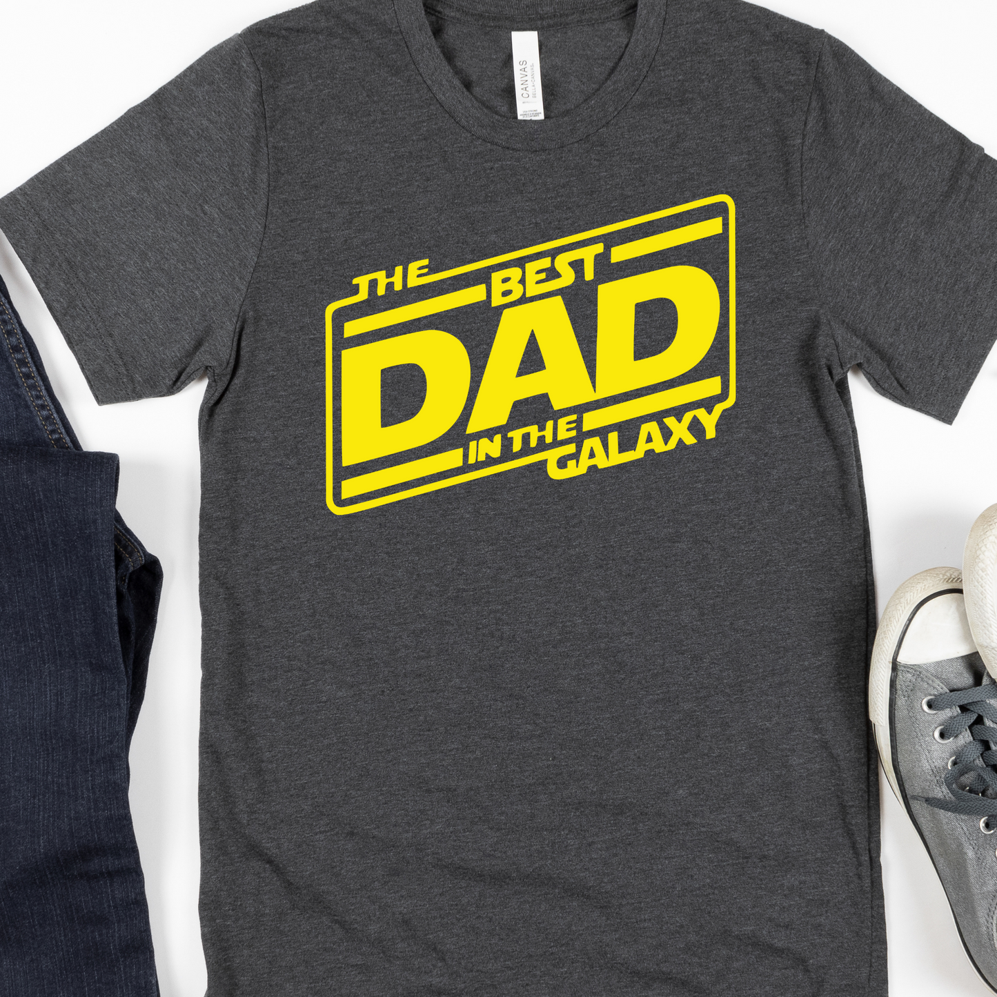 The Best Dad In The Galaxy Full Color DTF Transfer