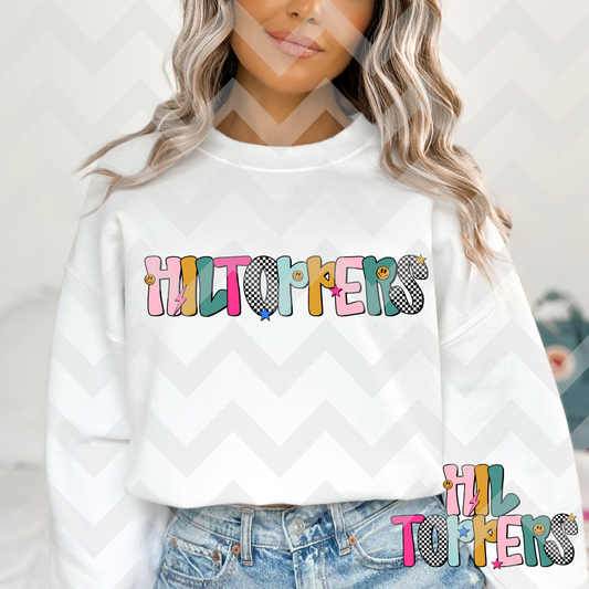 Hiltoppers (Retro Alpha) Full Color DTF Transfer