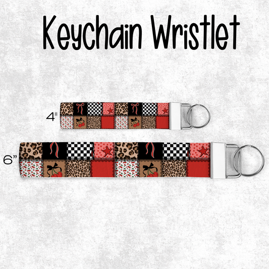 Keychain Wristlet (2 Size Options, Personalization Optional)