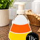 Candy Corn Interchangeable Soap Holder (Multi Soap Bottle Options)