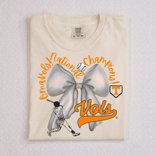 Tennessee Nation Champions Vols Baseball Full Color DTF Transfer