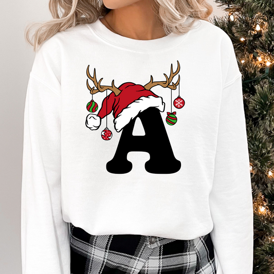 Christmas Alphabet (A-Z Available) Full Color DTF Transfers