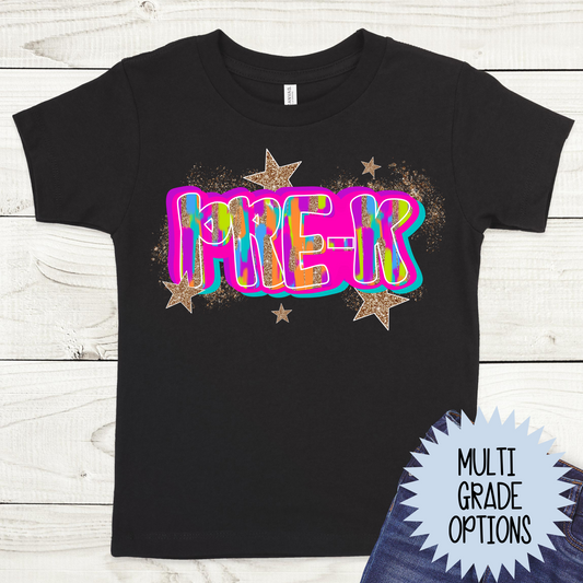 Grade Brush Stroke Faux Glitter (MULTI GRADE OPTIONS) Full Color DTF Transfer