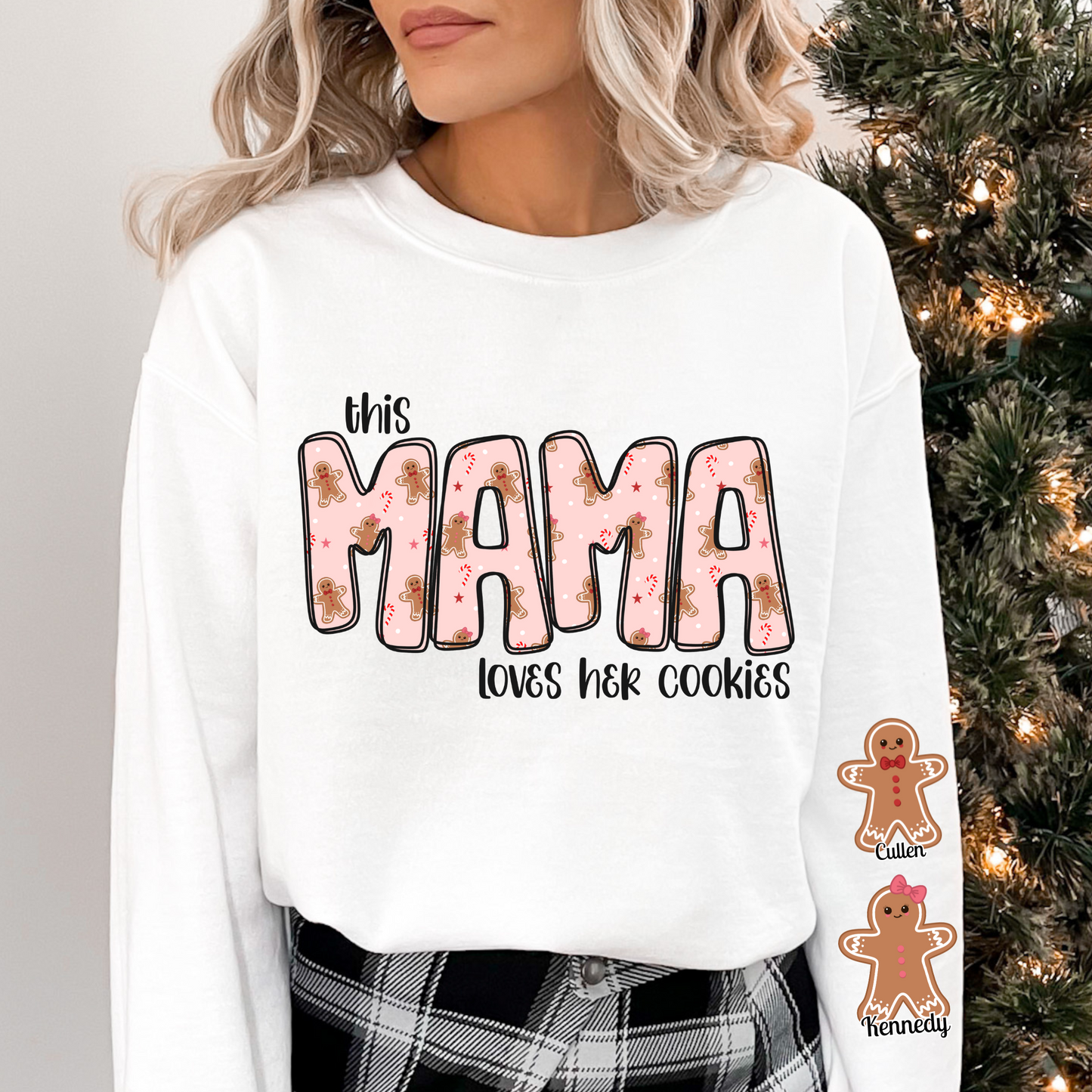 This Mama Loves Her Cookies Full Color DTF Transfers