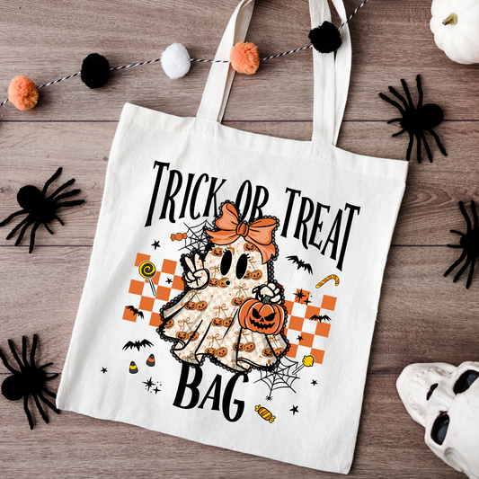 Cherry/Camo Trick or Treat Bags