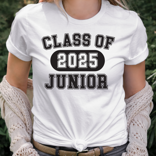 Class of 2025 Junior Full Color DTF Transfer