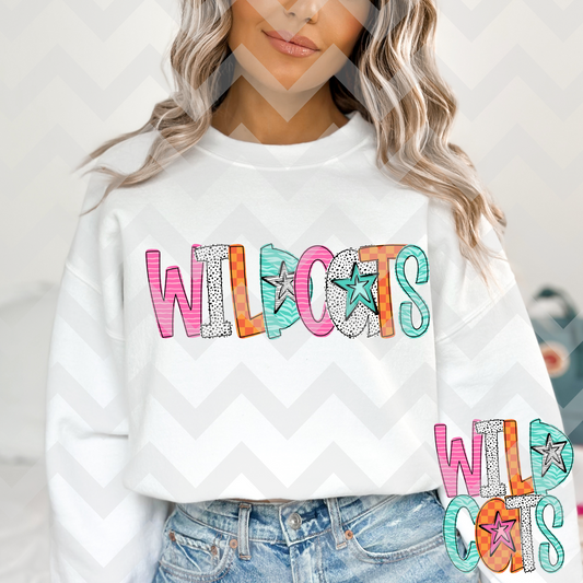 Wildcats (Cosmic Stardust Alpha) Full Color DTF Transfer