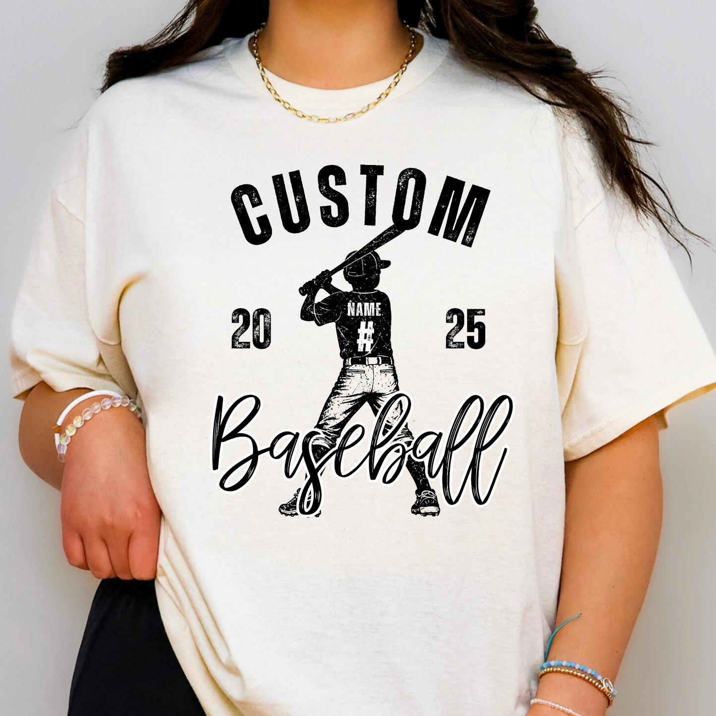 Personalized Mascot Glove/Ball (EDITABLE) Full Color DTF Transfer