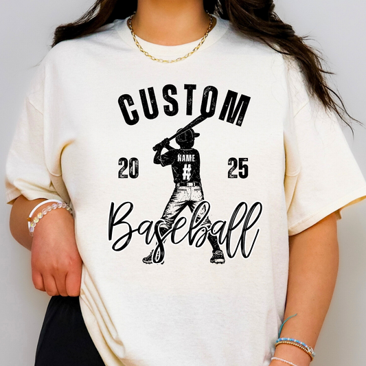 Personalized Mascot Glove/Ball (EDITABLE) Full Color DTF Transfer