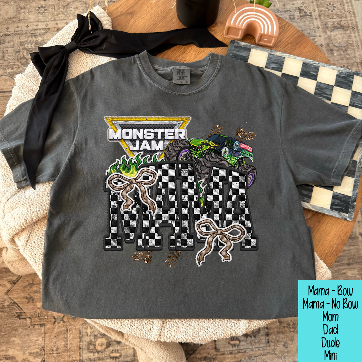 MJ Grave Digger (Multi Options) Full Color DTF Transfer