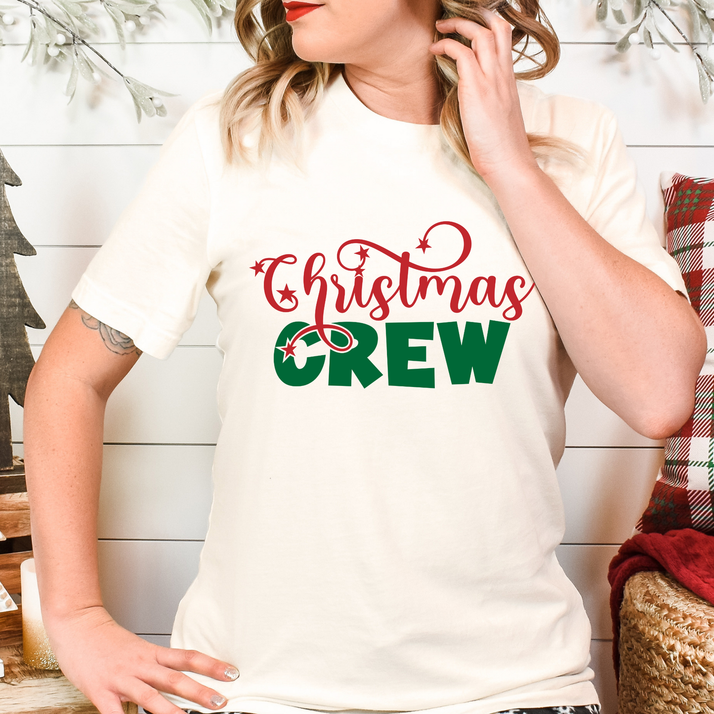 Christmas Crew Full Color DTF Transfer