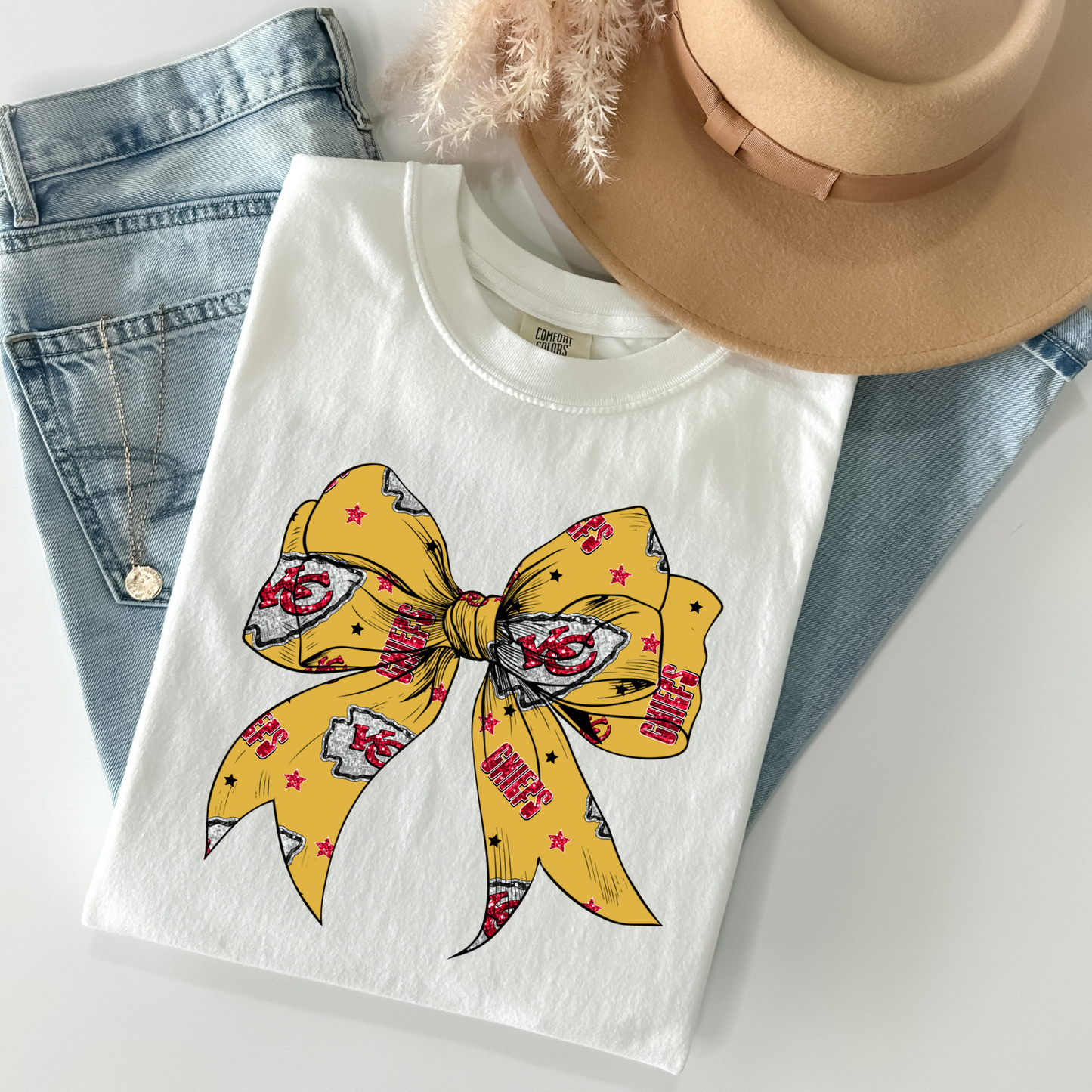 Kc Chiefs Bow Full Color DTF Transfer