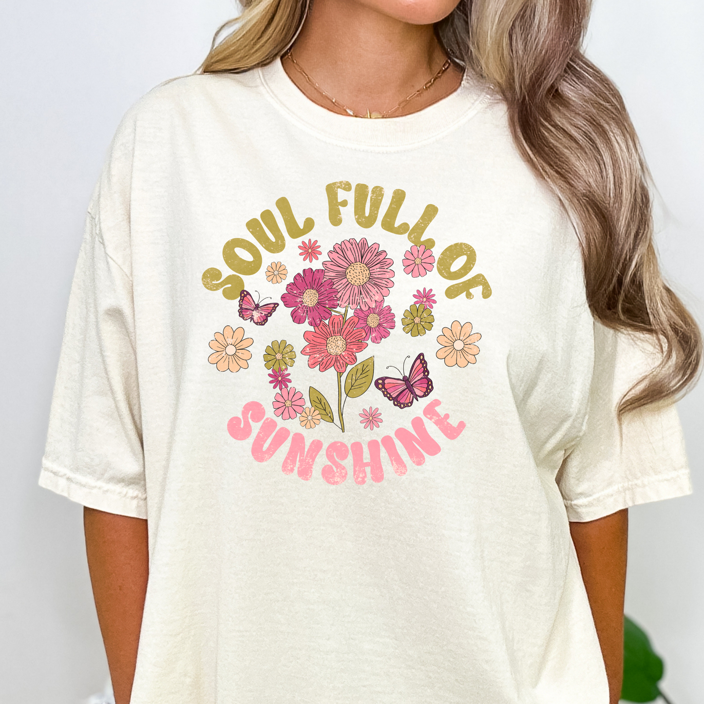 Soul Full Of Sunshine Full Color DTF Transfer