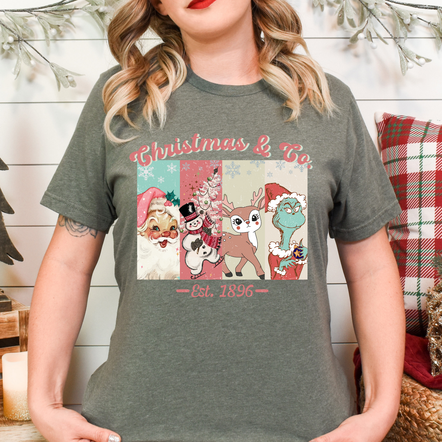 Christmas & Co. Est 1896 Full Color DTF Transfer