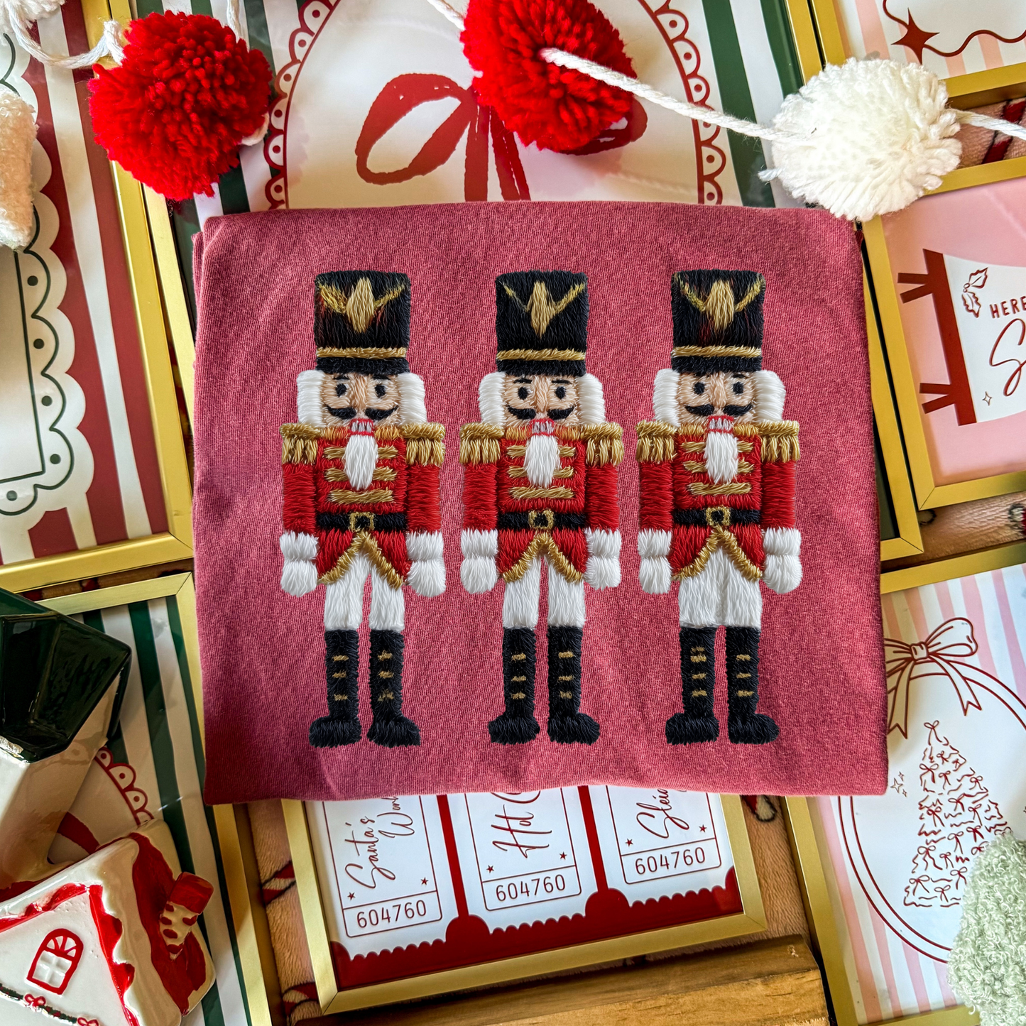 Nutcracker (Faux Yarn) Full Color DTF Transfer