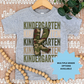 Camo Repeat Grade (MULTI GRADE OPTIONS)  Back To School Full Color DTF Transfers