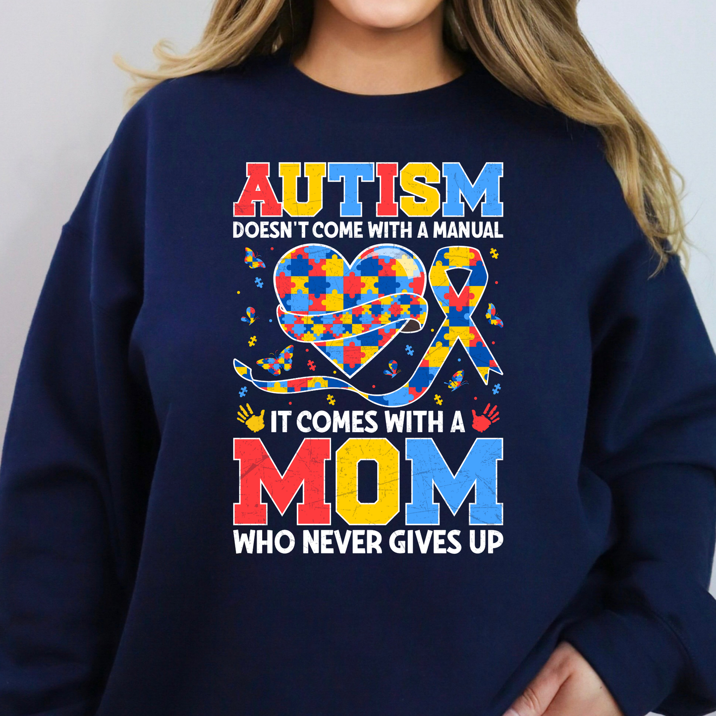 Autism Mom Full Color DTF Transfer