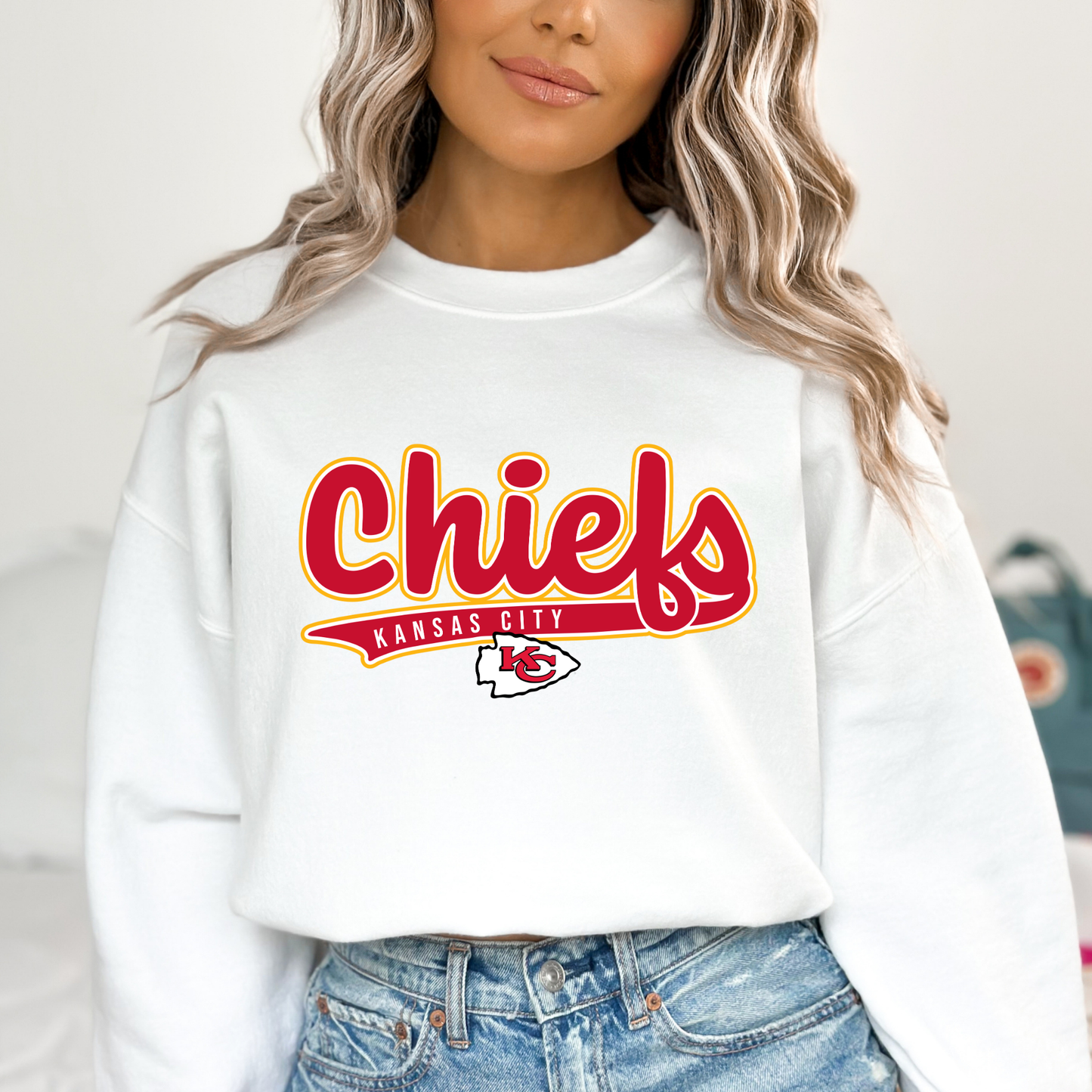 Chiefs (Swoop Design) Full Color DTF Transfer