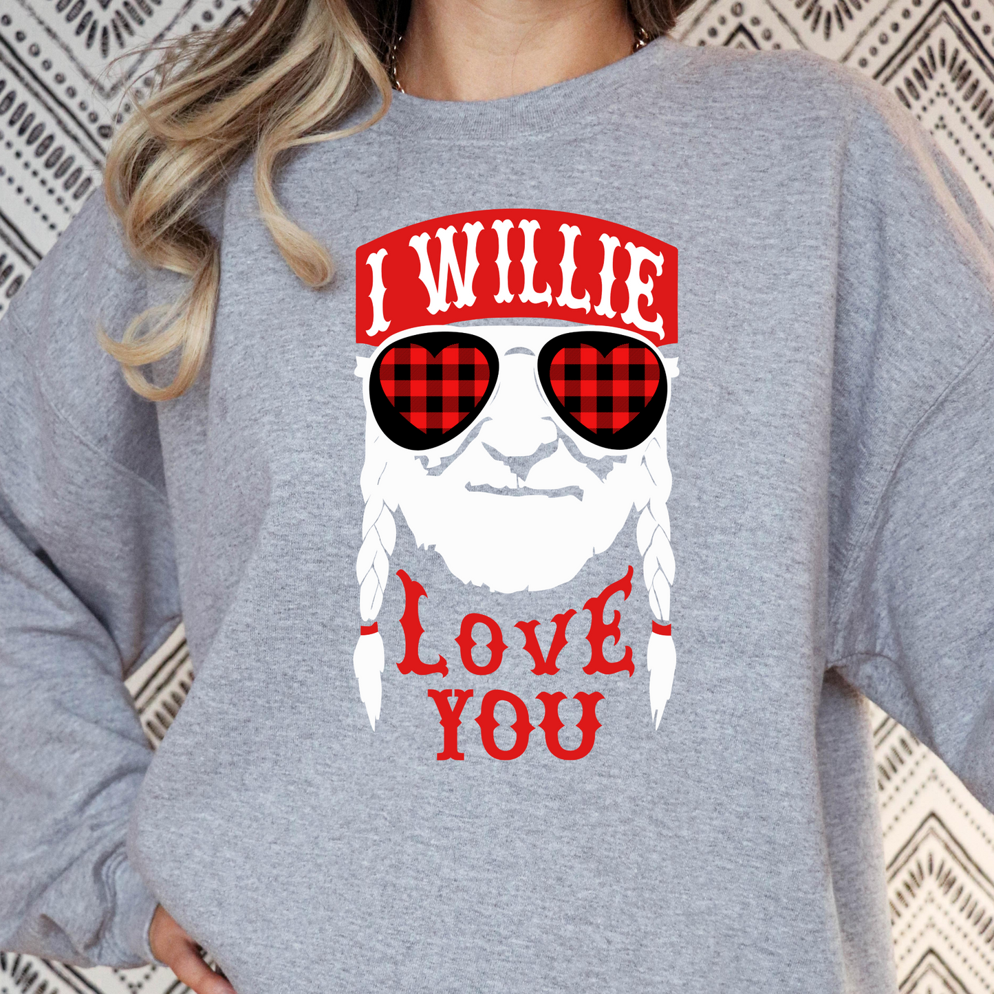 I Willie Love You Full Color DTF Transfer