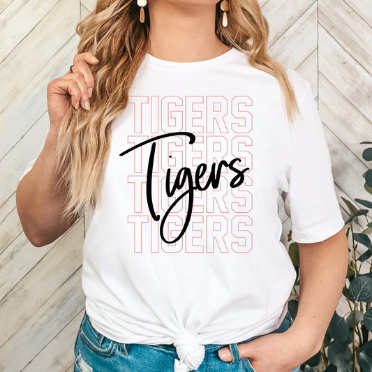 Tigers Full Color DTF Transfer