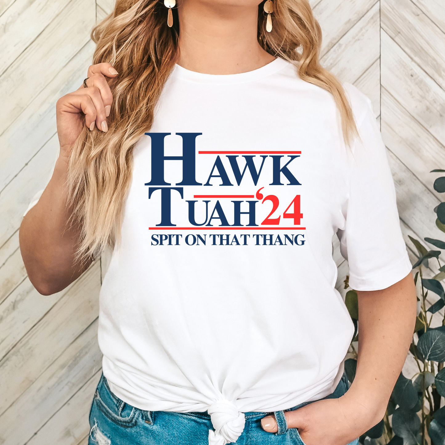 Hawk Tuah 24" -Spit On That Thang (Bolder Font) Full Color DTF Transfer