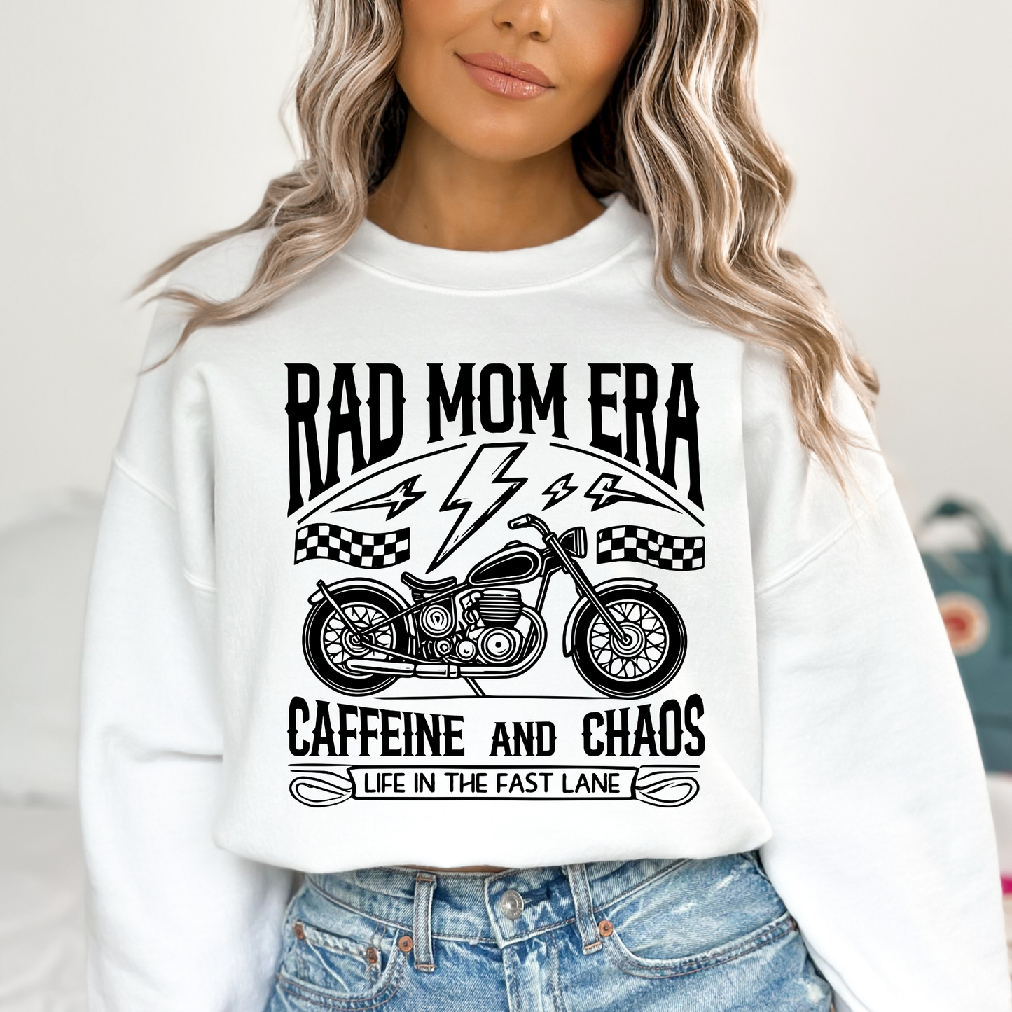 Rad Mom Era Full Color DTF Transfer