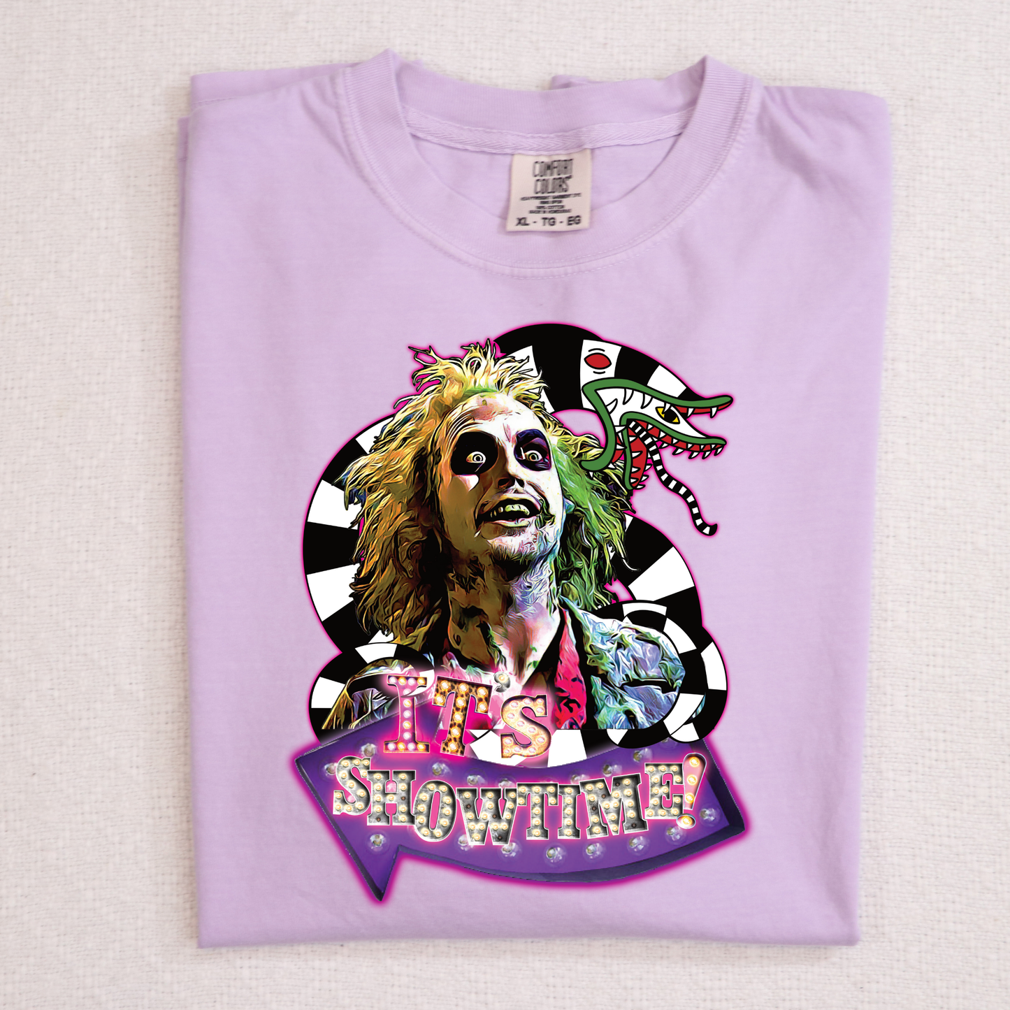 Its Showtime (Beetlejuice) Full Color DTF Transfer