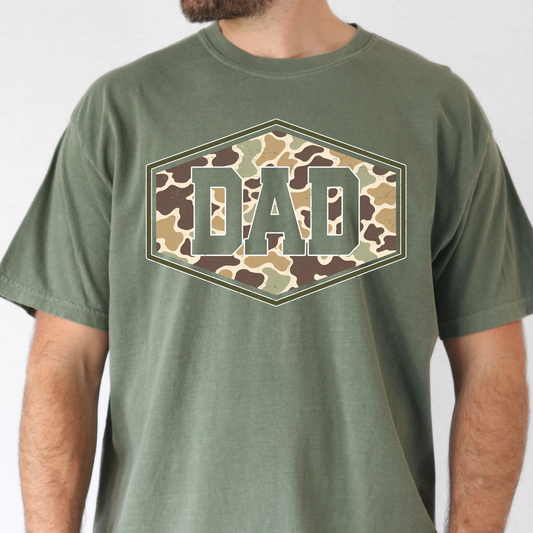 Dad (Camo) Full Color DTF Transfer
