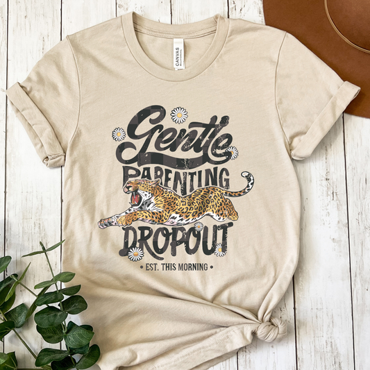 Gentle Parenting Dropout Full Color DTF Transfer