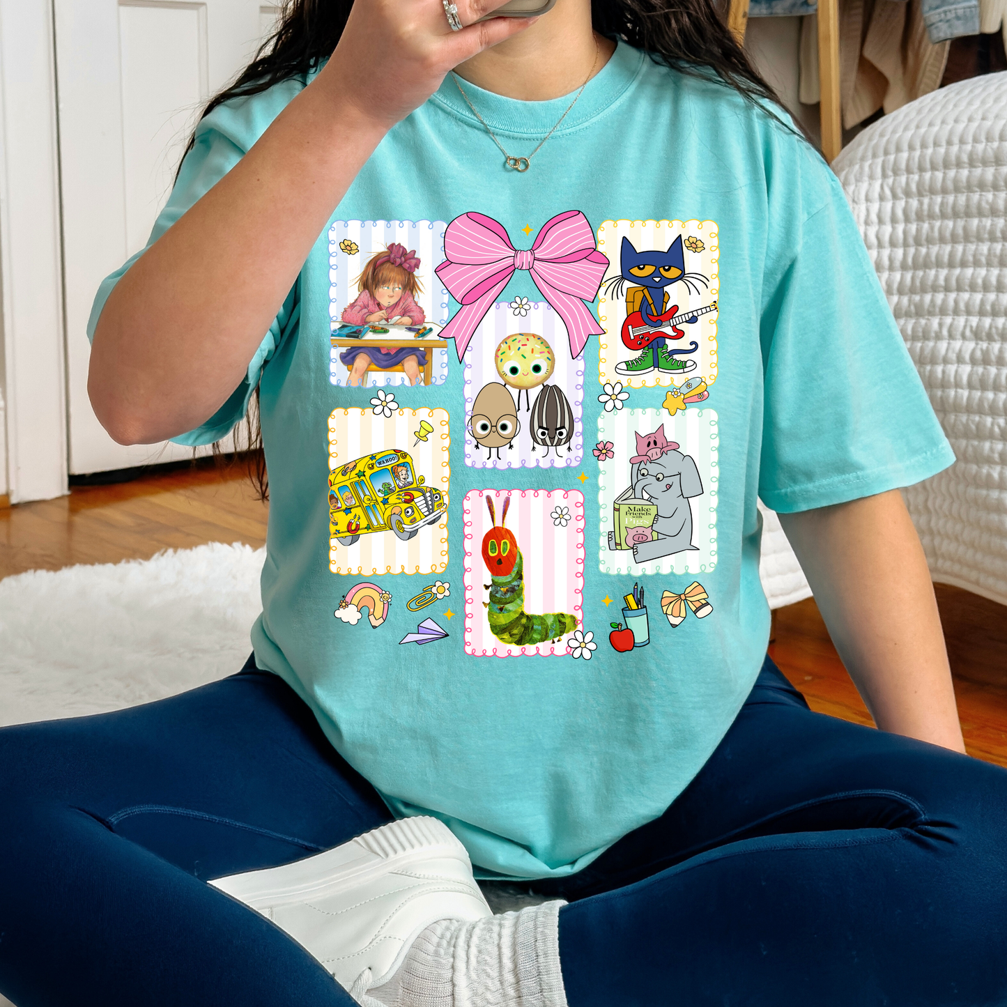 Children's Book Characters Full Color DTF Transfer