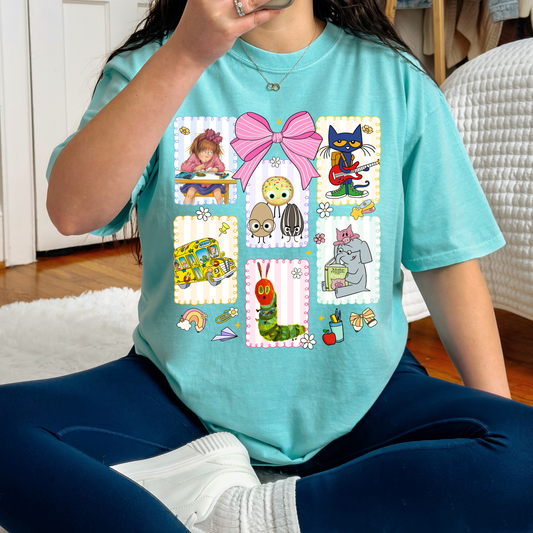 Children's Book Characters Full Color DTF Transfer