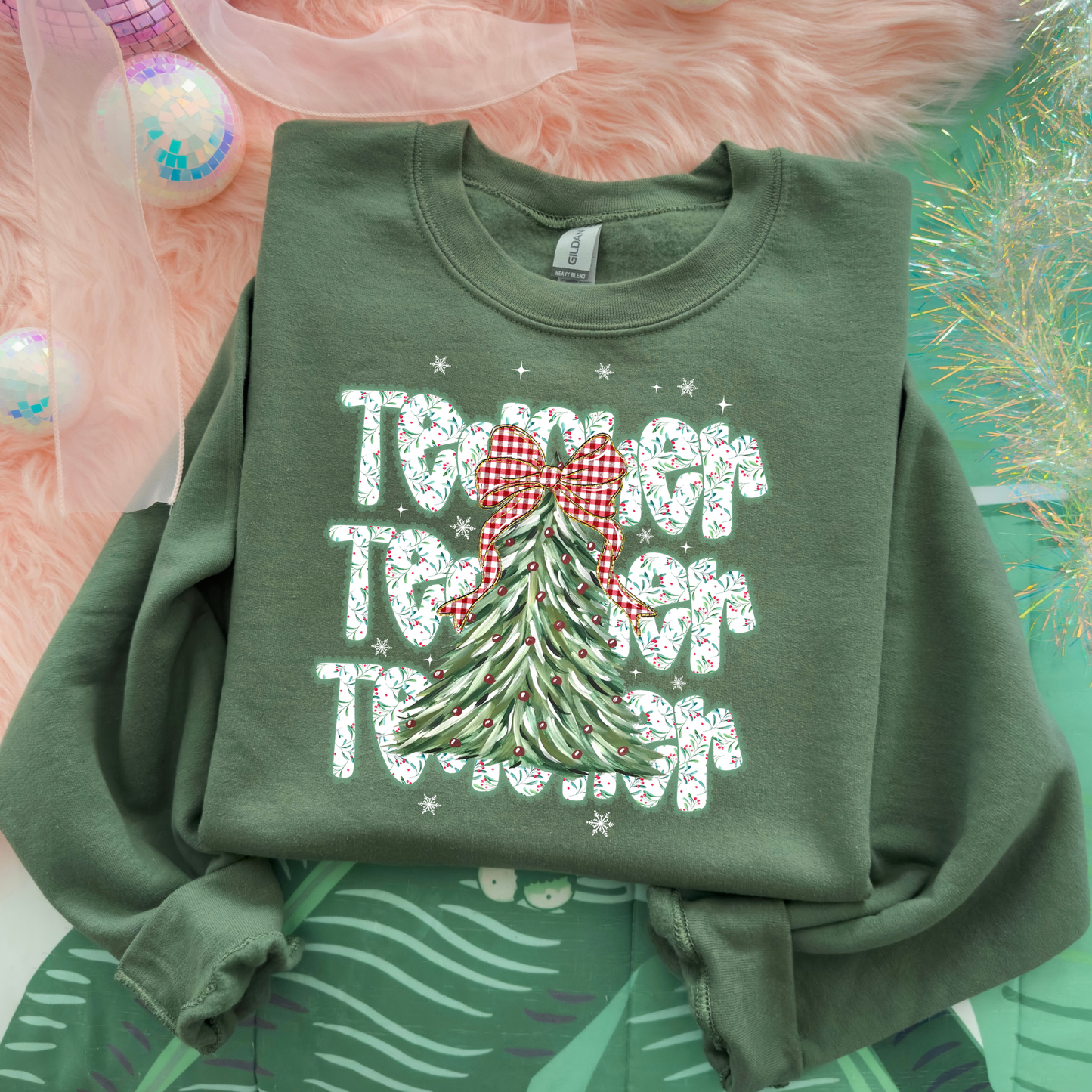 Teacher (Repeat) Tree Full Color DTF Transfer