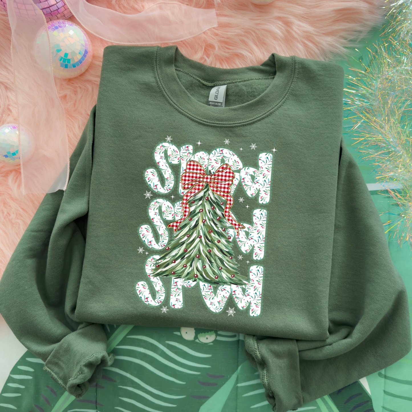 Sped (Repeat) Tree Full Color DTF Transfer