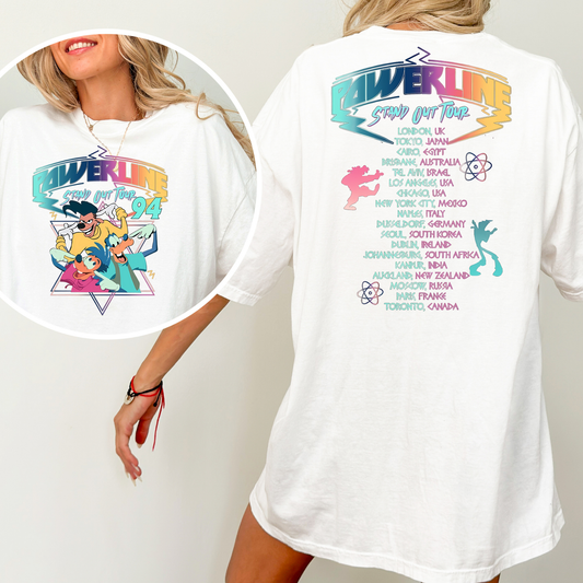 Pawerline Stand Out Tour (Goofy) Full Color DTF Transfer