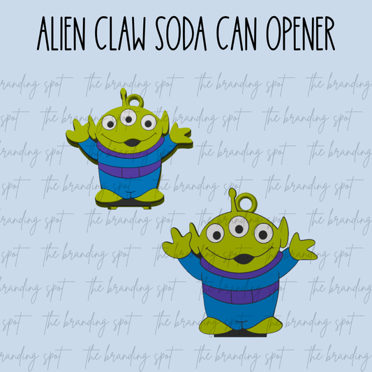Alien Claw Soda Can Tab Opener Keychain
