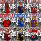 SEC Mascot (MULTI OPTIONS) Full Color DTF Transfer