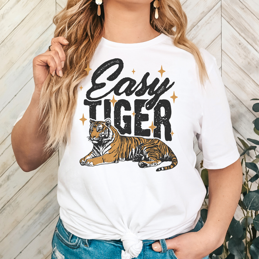Easy Tiger Full Color DTF Transfer