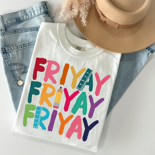 Friyay (Repeat) Full Color DTF Transfer