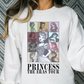 Princess Eras Tour Full Color DTF Transfer