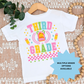 Preppy Multi Color Grade (MULTI GRADE OPTIONS) Checkered Back To School Full Color DTF Transfers