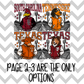 SEC Mascot (MULTI OPTIONS) Full Color DTF Transfer