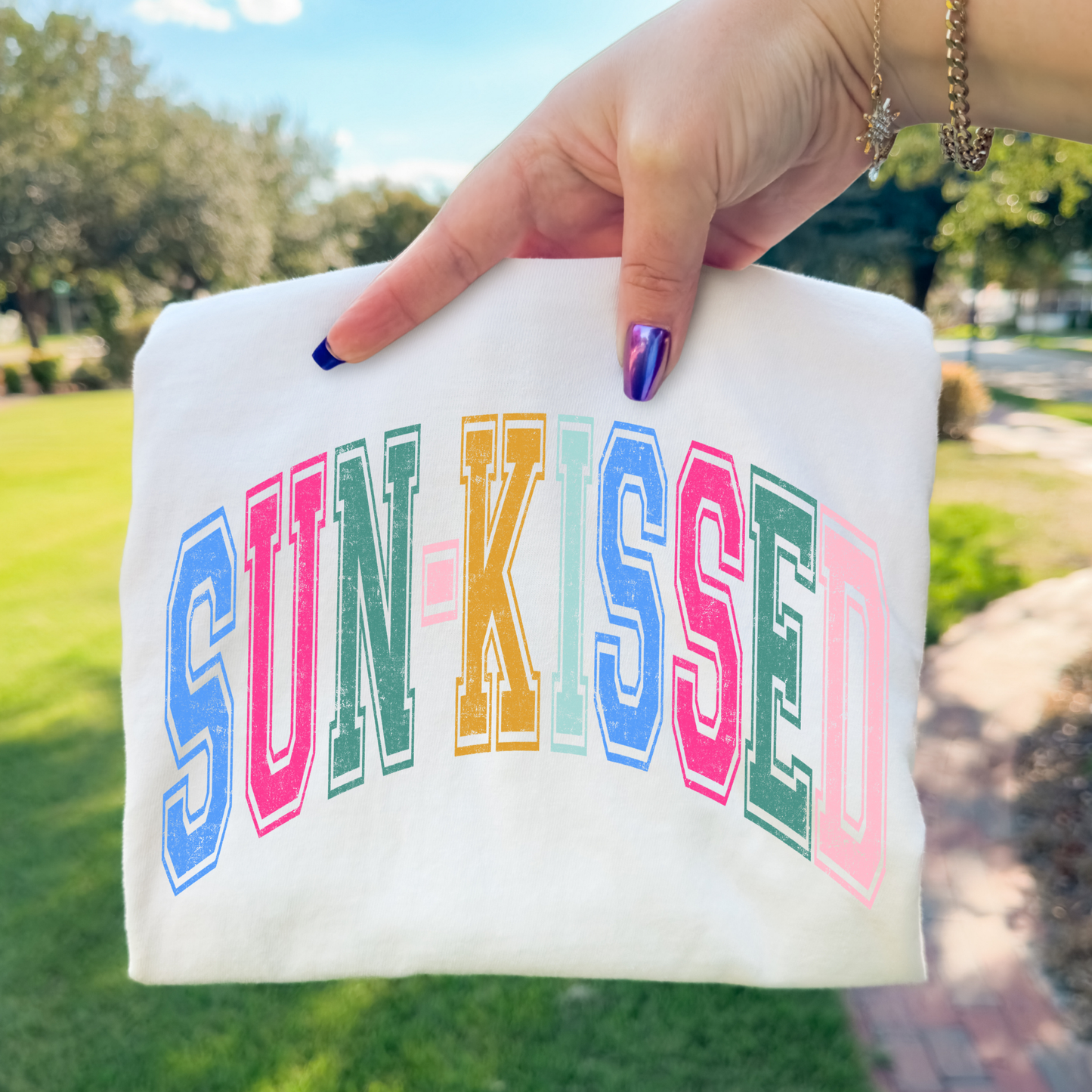 Sun-Kissed Full Color DTF Transfer