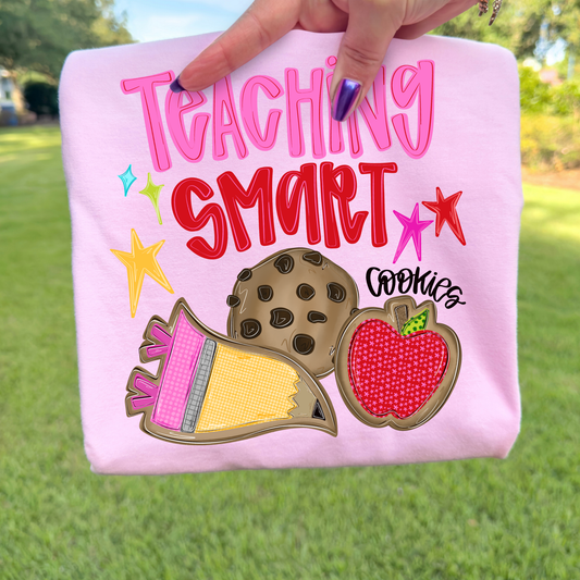Teaching Smart Cookies Full Color DTF Transfer
