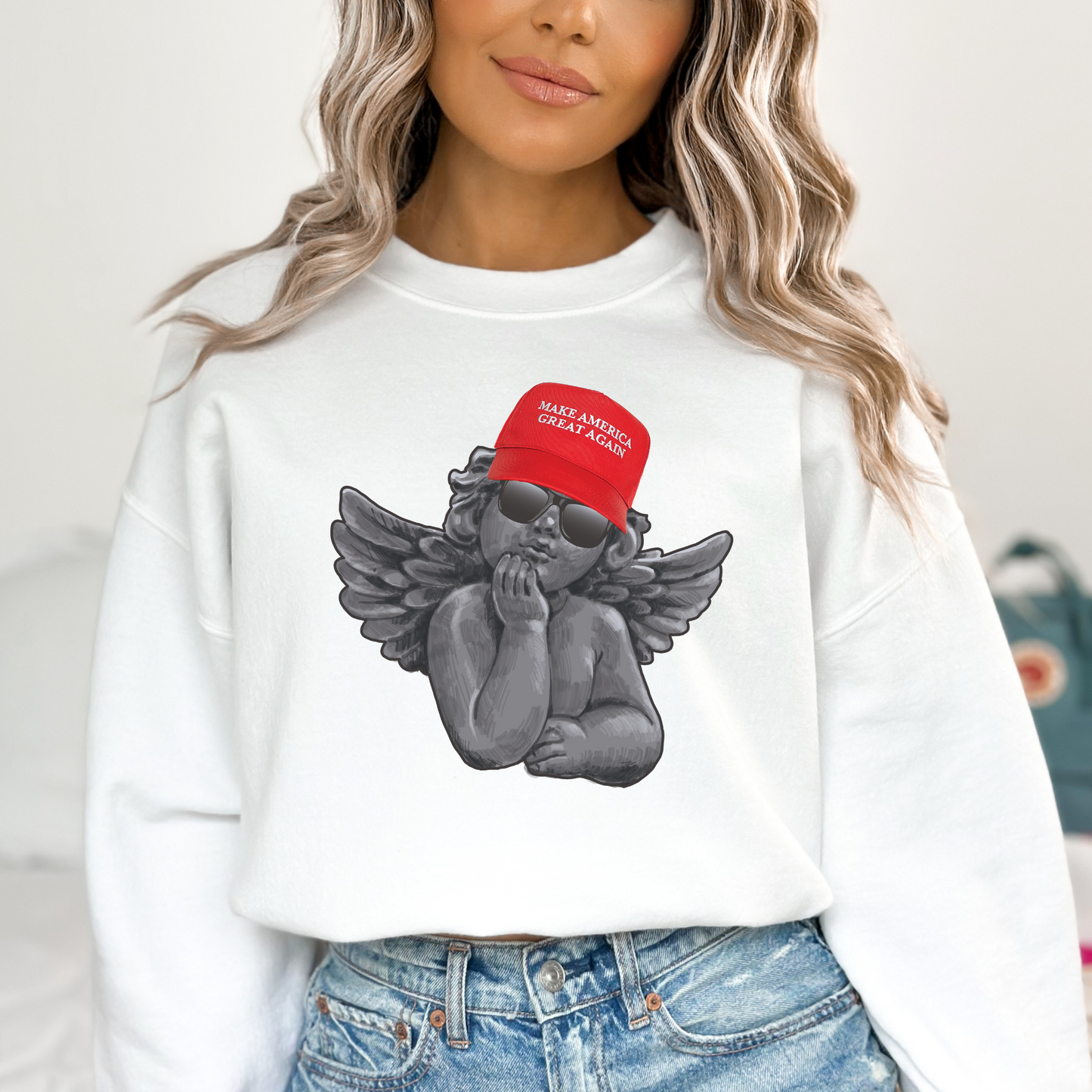 MAGA Cupid Full Color DTF Transfer