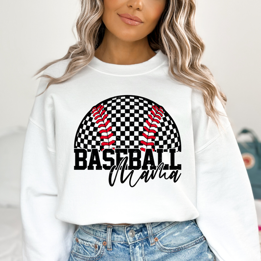 Baseball Mama Full Color DTF Transfer