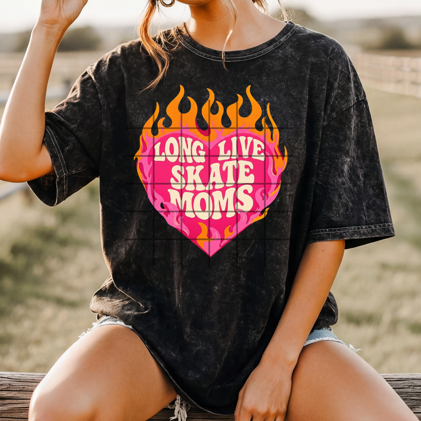 Long Live Skate Moms Full Color DTF Transfer