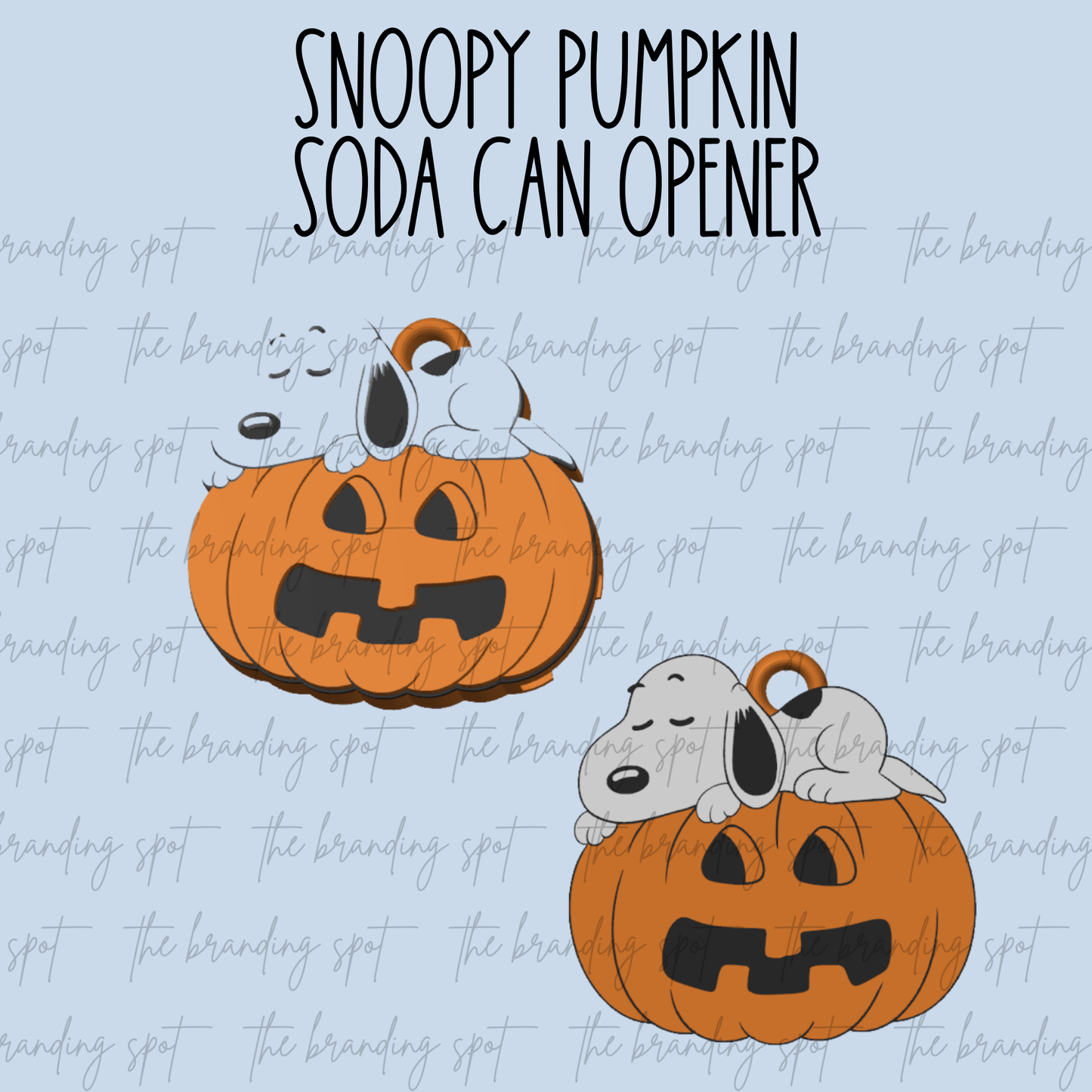 Snoopy Pumpkin Soda Can Tab Opener Keychain