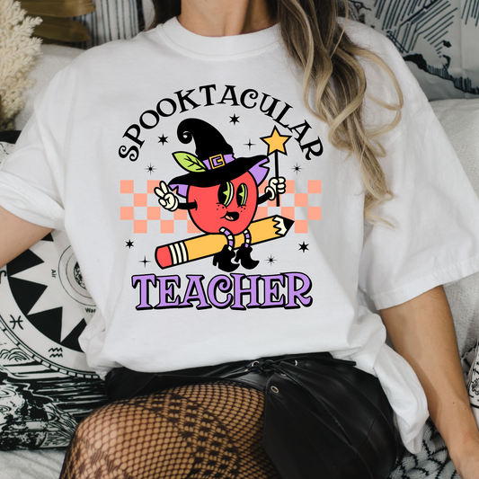 Spooktacular Teacher Full Color DTF Transfer